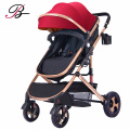 Poussette de bébé de style standard européen / poussette de luxe bébé / 2019 Nouveau modèle de poussette bébé Pram pour bébé